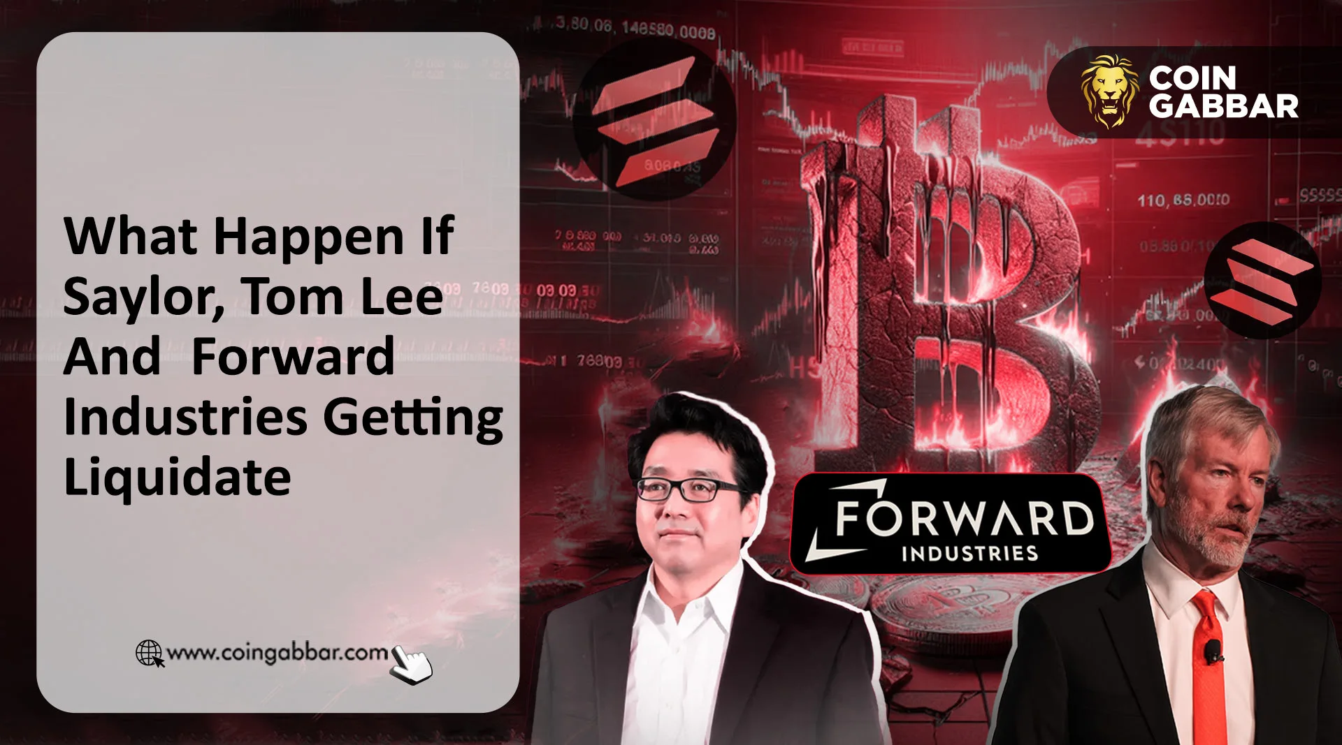 The Cryptocurrency Market Crash: Will Saylor and Tom Lee Face Liquidation?