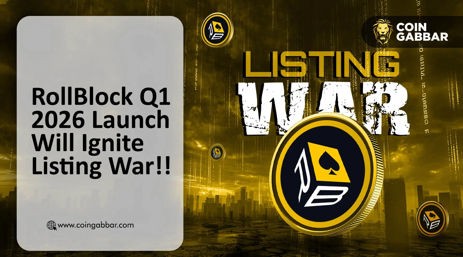 RollBlock的二月上市日期是否会引发一场大规模的上市战？